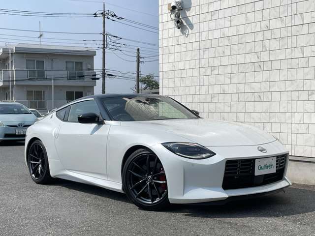◆ローン購入可能◆禁煙 6MT ツートンルーフ HKSスーパーターボマフラー HKSメタル触媒・HKSハイパーマックスR車高調（純正マフラー・純正触媒・純正足廻りあり） 純正RAYS鍛造19インチアルミ 純正3連メーター