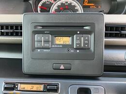 FM/AMラジオ付きCDプレーヤーを装着！ドライブ中の室内も快適！