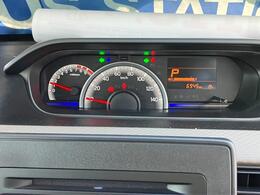 メーターパネルはタコメーター付きの目線移動少なく計器類が確認できるセンターメーターを採用！