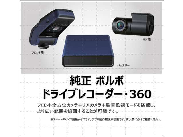 純正ドライブレコーダーは全方位カメラと駐車監視バッテリーを搭載し事故やいたずらに対応しています。