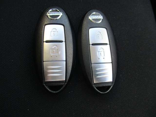 便利なインテリkeyは2本。