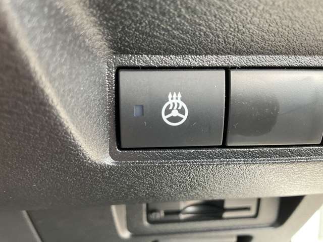 ハンドルヒーター装備してます。