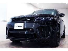 正規ディーラー車　2019年モデル　LAND ROVER RANGE ROVER SPORT SVR　右ハンドル　サントリー二ブラックメタリック/エボニーレザー