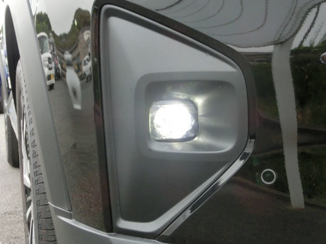 フォグライトもLED式です。