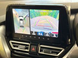 【全方位モニター用カメラ】専用のカメラにより、上から見下ろしたような視点で360度クルマの周囲を確認することができます☆死角部分も確認しやすく、狭い場所での切り返しや駐車もスムーズに行えます。