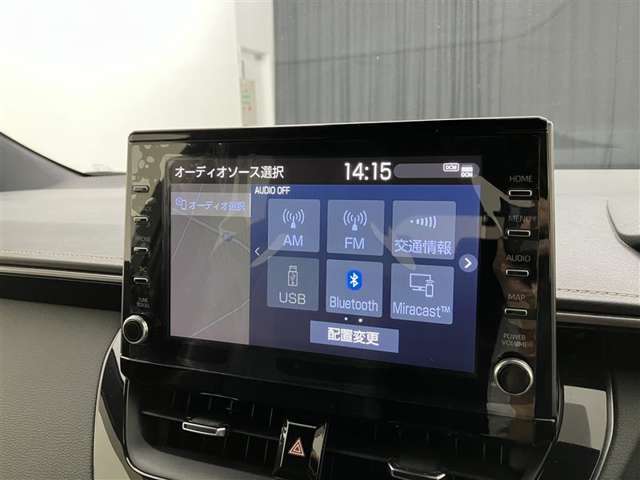 ブルートゥースに接続することにより、スマホに入ったお気に入りの音楽を車内で楽しむことができます♪あると本当に便利な機能になっています！