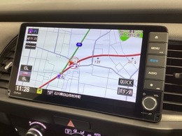 ギャザズナビ搭載です。知らない道も安心ですね！