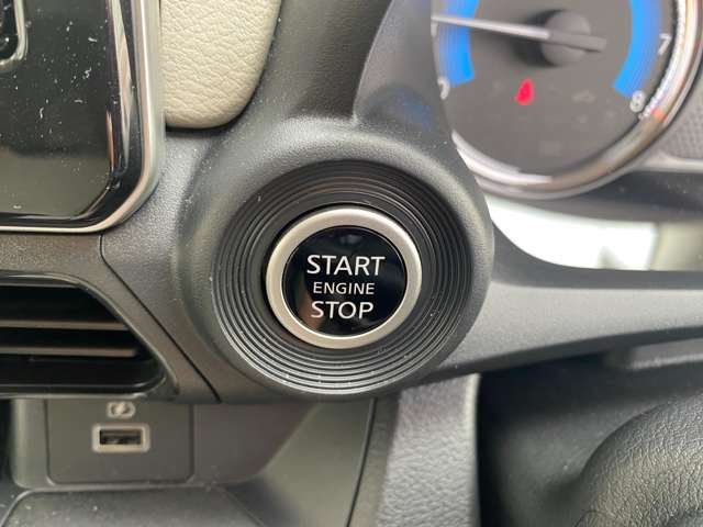 プッシュスタートボタンでスタート楽々です！