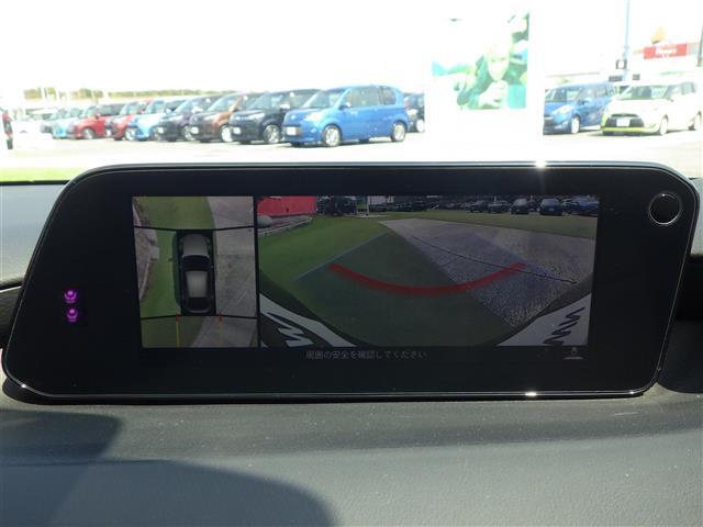 【360°ビューモニター】上空から見下ろしたような映像をナビ画面に映し出し周囲の状況を確認しながらの走行、駐車が可能となっております！