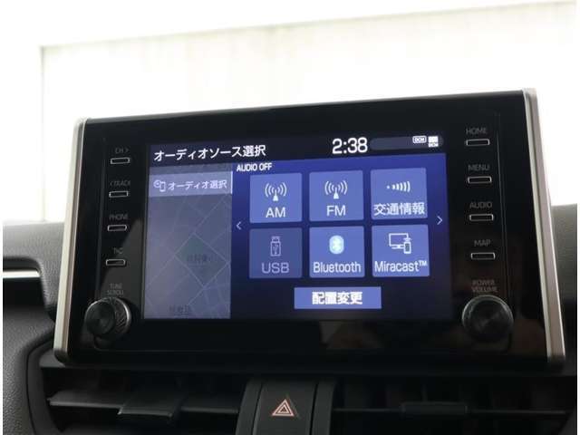 Bluetoothもご利用いただけます