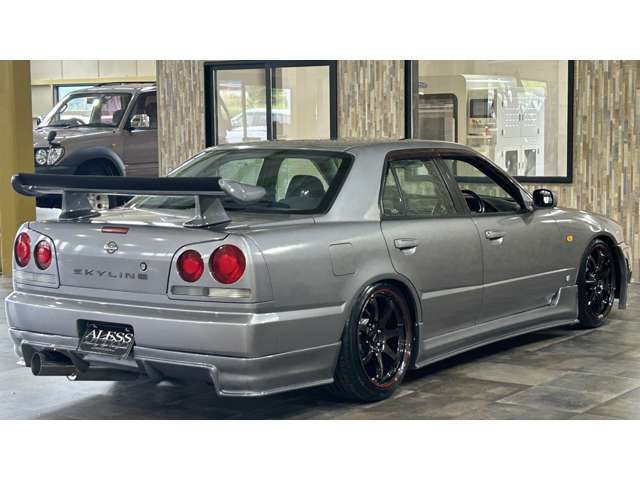 ☆34スカイライン　ER34　25GT-X　4ドア　AT　RB25　2，500cc☆フルタップ車高調☆