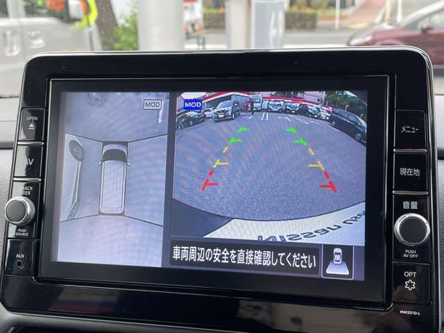 老若男女問わず大変好評です　アラウンドビューモニターつきです