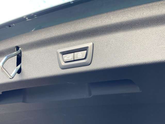 電動テールゲート付、両手がふさがっている場合は足での操作ができます