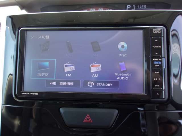 Bluetooth機能が付いています。お手元のスマートホンの音楽を車のスピーカーでお聞きいただけます。