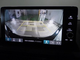 バックカメラの画像です。ガイドラインがスムースな車庫入れをサポートいたします！車庫入れの安心感がアップしますね☆