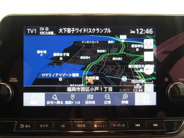 メモリーナビです。楽しいドライブにナビは欠かせませんよね。今まで行ったことの無いところに行ってみませんか？