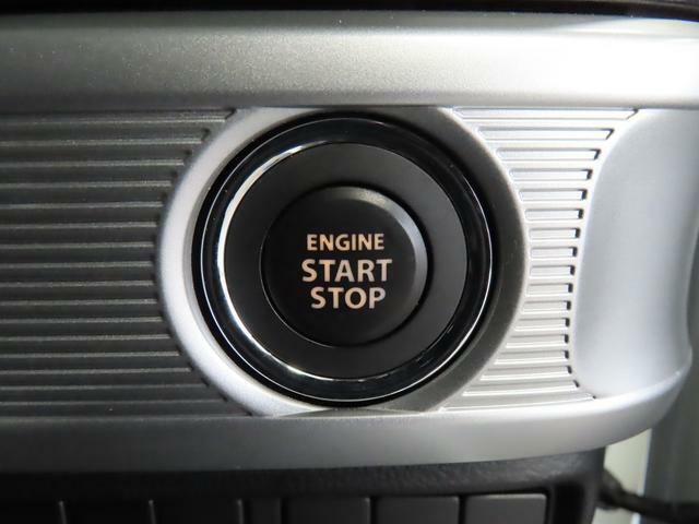 プッシュエンジンスタートシステム、エンジン始動・停止をワンタッチで行うことができます。