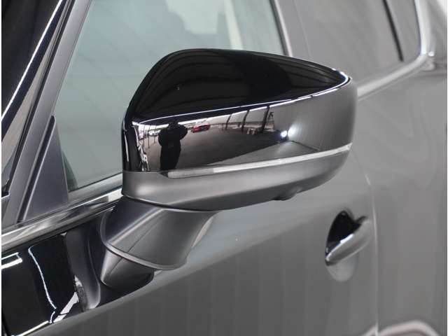 【ドアミラーウインカー】格好良さだけではなく対向車両からの視認性もよく安全に走行する為の安全装備のひとつです。