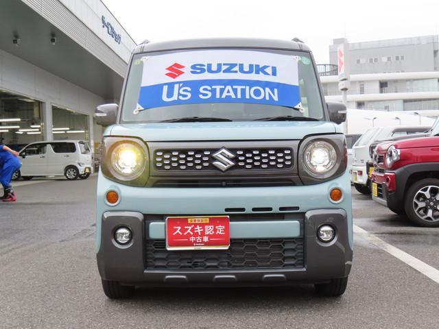 丸いヘッドライトが魅力の個性的なフロントデザイン！白い光・ハイレスポンス、低燃費の【LEDヘッドランプ】！