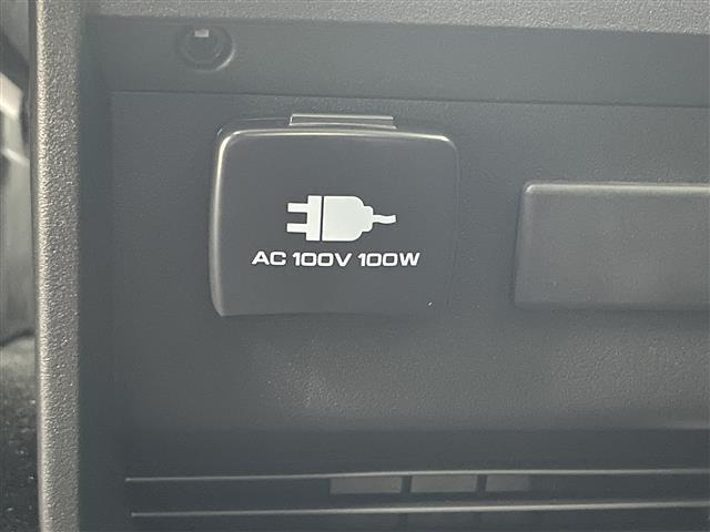 【AC100V/AC100W】電化製品などの電子機器をコンセントに繋いで使用することが可能です！！キャンプなどのアウトドア時に非常に便利です♪