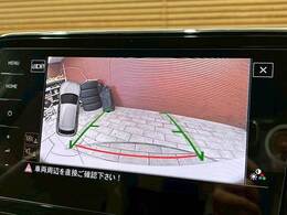 【バックカメラ】便利なバックカメラで安全確認もできます。駐車が苦手な方にもオススメな便利機能です。