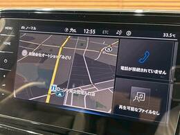 【純正ナビ】一体感のあるナビは、高級感ある車内を演出してくれます。Bluetooth再生などオーディオ機能も充実しておりますので、運転もより楽しめます♪