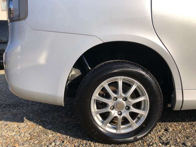 社外15インチアルミホイール装着！