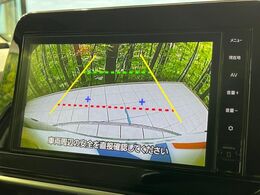 【バックカメラ】駐車時に後方がリアルタイム映像で確認できます。大型商業施設や立体駐車場での駐車時や、夜間のバック時に大活躍！運転スキルに関わらず、今や必須となった装備のひとつです！