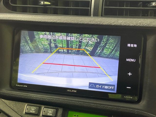 【バックカメラ】駐車時に後方がリアルタイム映像で確認できます。大型商業施設や立体駐車場での駐車時や、夜間のバック時に大活躍！運転スキルに関わらず、今や必須となった装備のひとつです！