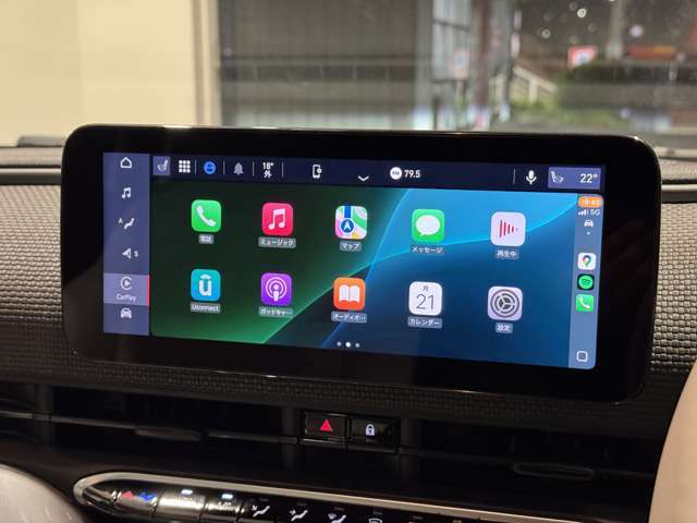 AppleCarPlay/Android Autoが接続可能！