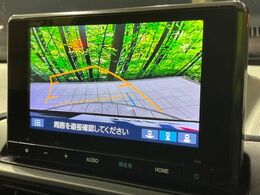 【バックカメラ】駐車時に後方がリアルタイム映像で確認できます。大型商業施設や立体駐車場での駐車時や、夜間のバック時に大活躍！運転スキルに関わらず、今や必須となった装備のひとつです！