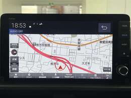 【カーナビ】『カーナビ』の画像になります。ナビ利用時のマップ表示は見やすく、いつものドライブがグッと楽しくなります！