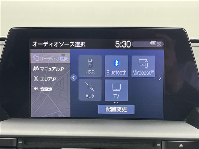 【Bluetooth】ナビゲーションと携帯電話/スマートフォンをBluetooth接続することができます。接続するとハンズフリーで使用することができるので、とても便利です！