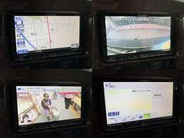 カロッツェリアナビが装備されております♪画面もクリアで見やすく運転中も確認しやすいです♪便利なバックカメラ付♪Bluetoothやフルセグもご利用可能です♪