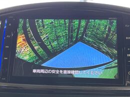 【バックカメラ】駐車時に後方がリアルタイム映像で確認できます。大型商業施設や立体駐車場での駐車時や、夜間のバック時に大活躍！運転スキルに関わらず、今や必須となった装備のひとつです！