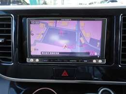 社外品ナビ付きです。