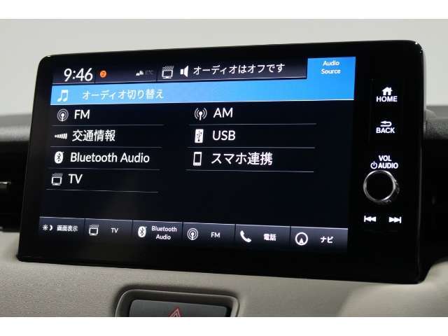 ナビゲーションももちろん装備☆多彩な機能で快適ドライブをアシスト☆オーディオ機能も充実していますね☆