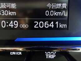 走行距離です。