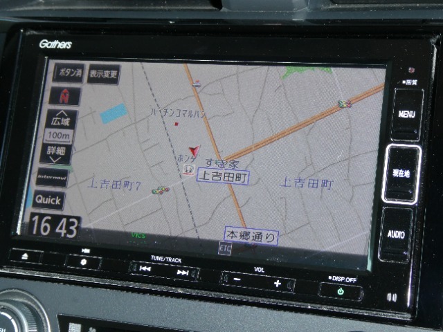 【ホンダ純正メモリーナビ】初めての場所もナビゲーションがご案内！楽しい旅行をサポートします。