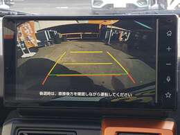 バックカメラ装備。駐車が苦手な方には欠かせません。