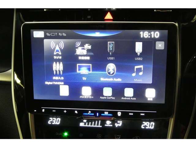 アルパインディスプレイオーディオ　ナビなし・TVあり