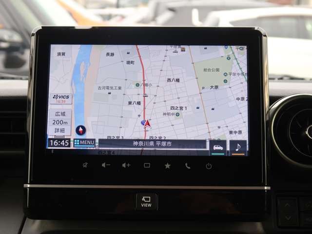 メーカーオプションナビ　9inタッチパネル　全方位カメラ連動　フルセグTV・DVD・CD・SD・USB・Bluetooth