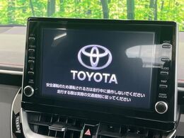 【ナビ機能付きディスプレイオーディオ】ナビ機能搭載の他、お持ちのスマートフォンと連携して、ナビやbluetoothでの音楽再生が可能です♪デザインはもちろん操作性も良好！
