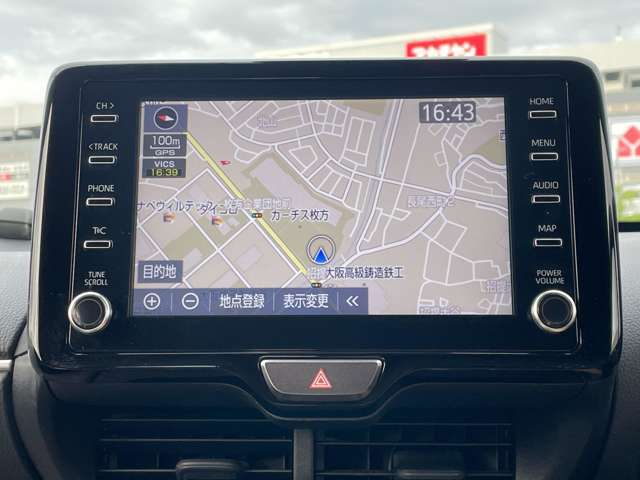 「カーナビ」　ドライブのお供に欠かせないカーナビ！丁寧な案内で、あなたを目的地までお連れします☆