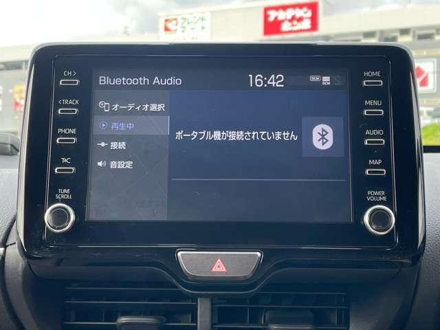 「Bluetoothオーディオ」　ナビはBluetoothオーディオに対応♪お手持ちのスマホに保存した音楽を車内でお楽しみいただけます♪
