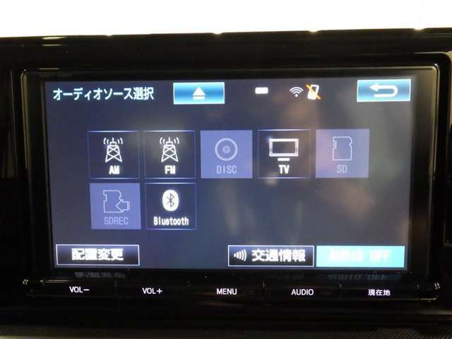 ブルートゥースオーディオ機能付です！お持ちの　i-Pоdなどで音楽を楽しめます。