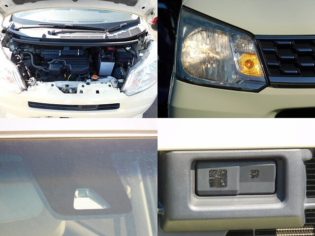 エンジンルーム　ヘッドライト