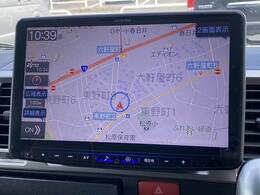 アルパイン11型フローティングナビ搭載。最新型のナビへの交換もご相談頂けます。