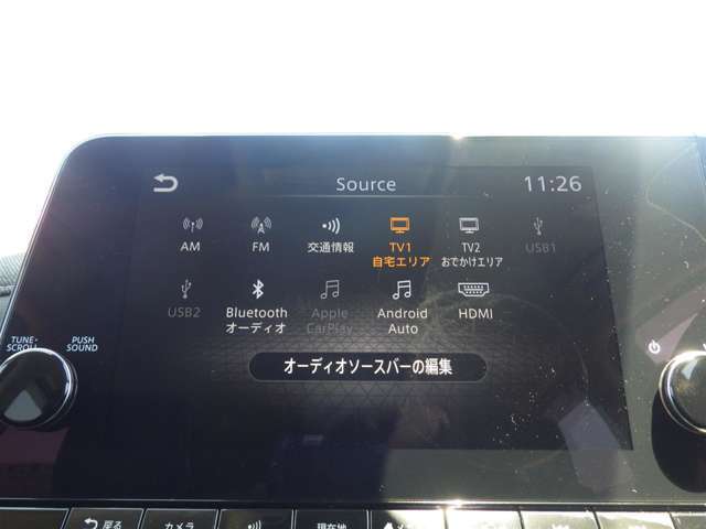 地デジTV Bluetooth CarPlay