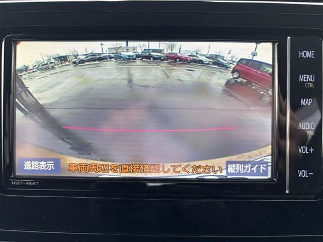 バックモニター付で駐車もラクラクです！